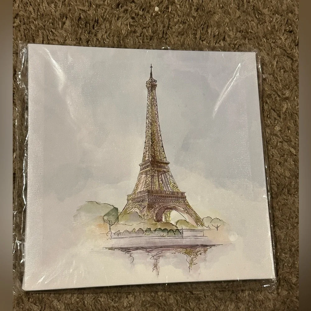 Walmart Eiffel Tower Canvas Art